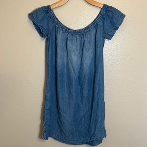 Cloth & stone blue jean dress